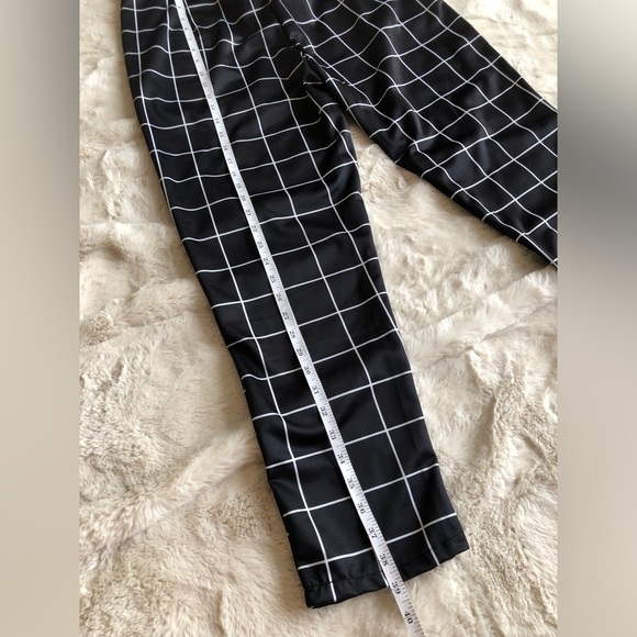 H&M Women's Black and White Trousers 33 size - Picture 15 of 16